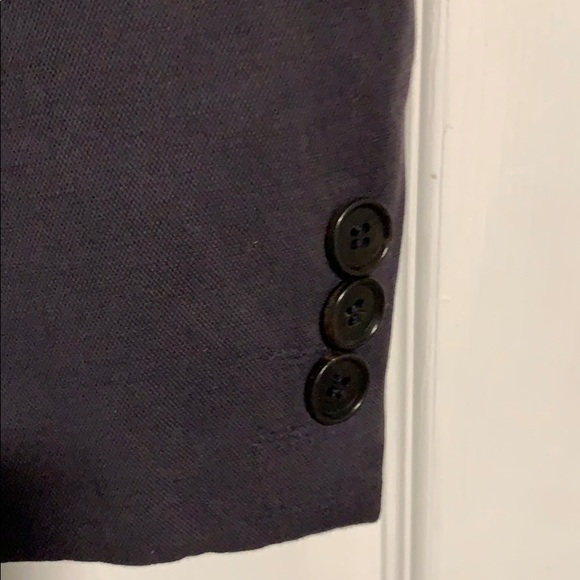 BILLY REID navy sport coat size 38R - Picture 3 of 10